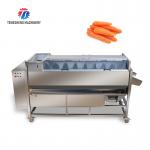 580KG Fruit and vegetable cleaning equipment continuous cleaning machine root potato sweet potato peeling machine for sale