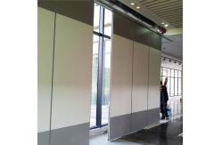 China Internal Fireproof Room Dividers Sliding Door Folding Office Partition Walls supplier