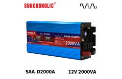 China 2000va Off Grid Solar Inverter DC 5V 1A USB 12v 220v High Efficiency supplier