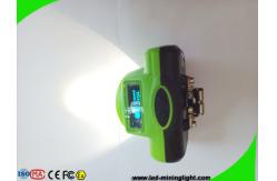 China 13000Lux Rechargeable Miners Headlamp , Coal Mining Lights With USB Charger supplier