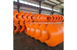 China Buoyancy 150N HDPE Pipe Floaters Custom Length Good Flexibility / Impact Resistance supplier
