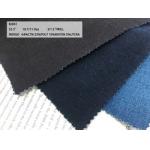 11.9oz 55.5 inch Stonewashed Denim Fabric 64% Cotton 23% Poly 10% Rayon 3% Spandex for sale
