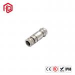 IP67 Waterproof D Code Male Aviation Cable M12 Connector 4 Pin for sale