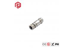 China IP67 Waterproof D Code Male Aviation Cable M12 Connector 4 Pin supplier