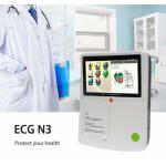 Multi Language 3 Channels Medical ECG Machine Including 80mmx20m Thermal Paper