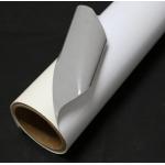 Outdoor Advertising Glossy Vinyl Sticker 100mic Roll With Permernent Grey Glue for sale