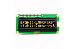 China COB 1602 Character LCD Display 16x2 With White Red Orange Character supplier