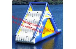 China big inflatable slides, cheap inflatable water slides for sale AquaGlide Water Park supplier