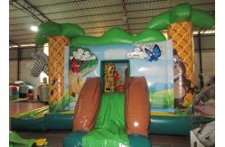 China Commercial Sarfari Como Inflatable Jump House 5 X 54m Safe Nontoxic Fire Resistance supplier