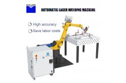China Industrial Six Axis Robot Laser Welding Machine Lithium Battery Welding Robot supplier