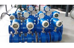 China Intelligent Electromagnetic Flow Meter IP68 Water Magnetic RS485 Output supplier