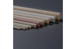China Round Alumina Ceramic Tubes Custom Design For Temperature Applications supplier