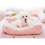  				Cute Design Fleece Bows Pet Pads Cushion Warm Dog Beds 	         for sale
