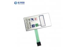 China Customizable LED Membrane Switch With Matte/Glossy PET Surface supplier