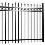 Farm Customized Galvanized Tubular Metal Fence Security for sale