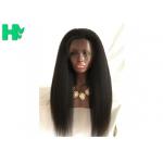Texture Long Hair Wigs For Black Women , Heat Resistant Synthetic Lace Front Wigs for sale