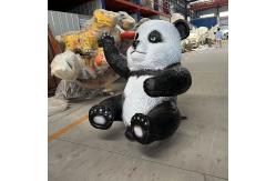 China Lifelike Animatronic Animal / Animatronic Panda Model For Theme Park supplier