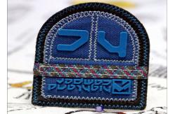 China High End 3d Custom Clothing Patches PVC /  Rubber /  Silicone Labels For Clothing supplier