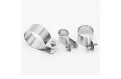 China Non Rusting  2 Hole Galvanized Pipe Strap Clamp Electrical Pipe Hangers OEM supplier