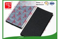 China Square Adhesive 30mm 40mm Hook And Loop Backing Patch supplier