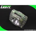USB Rechargeable Coal Miner Headlight 232lum High Beam Lightweight ABS Shell