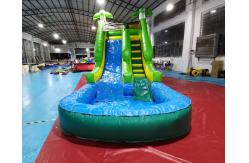 China Playground Child Outdoor Inflatable Water Slides For Advertisement supplier