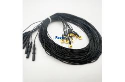 China Reusable EEG Cup Electrodes with Gold Plating and 3m Cable supplier