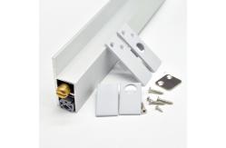 China Surface Mounting Efficient Automatic Drop Down Door Seals With Retraction Adjustment supplier
