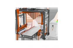 China Touching Screen Automatic Packaging Equipment Wrapping System For Brick Unloading Packing supplier