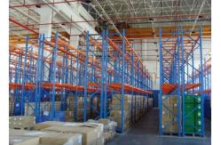 China Steel Selective Pallet Racks 1T-4.5T Selective Storage Racking supplier