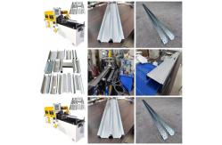 China Metal Stud Solar Strut Roll Forming Machine Steel Roll Former supplier
