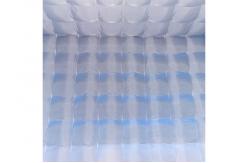 China Inflatable Led 360 Photo Booth Enclosure Golden Inflatable Photo Booth With Camera supplier
