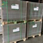Eco Friendly 100% Recycled Double Sides Grey Chipboard Paper Sheets for sale