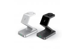 China X3 Safe Magnetic Quick Charge 9V 2A 3 In 1 Wireless Charger supplier