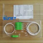 G652D G657A Fiber Optical Plc Splitter Sc Upc/Apc Steel Tube Type for sale