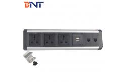 China Clamp On 1.5Meter Office Table Socket supplier