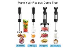 China Multipurpose Ultra Stick Hand Blender Set 800w Logo Customized supplier