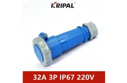 China IP67 16A 32A PC Industrial Three Phase Connector IEC Standard supplier