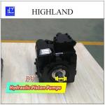 Black High Pressure Hydraulic Piston Pumps Combine Variable Displacement Pumps