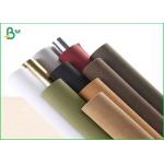 Pure Wood Pulp Kraft Liner Paper , Brown Kraft Paper Roll 150cm Width for sale