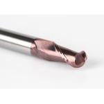 High Precision Ball Nose End Mill 2 / 4 Flute 1-20mm Tapered Cutting Tools for sale