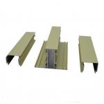 OEM Drawing Beige T3 T8 Aluminum Window Profiles