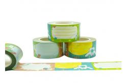 China Writable Memo Standard CMYK Custom Washi Tape supplier