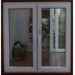 Customized Black Aluminum Door Extrusions Mill Finished / Anodized