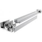 Smooth And Delicate Aluminum Door Frame Profile High Hardness Of Paint Film for sale