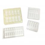 Clamshell Blister Plastic 1ml Ampoule Insert Packing Trays 100mm Thickness for sale
