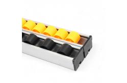 China DY-4033 Aluminum Bracket Roller Track With Wheel / Qualified Sheet Metal Roller Track supplier