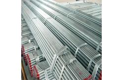 China Highly Durable Galvanized Steel DC51D Pipes 48mm  For Etc. Applications supplier