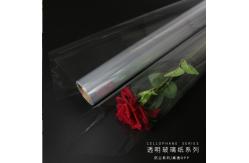 China Transparent Waterproof Cellophane Flower Wrapping Paper DIY Handmade Material Package 58*58cm supplier