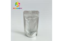 China Custom Accepted Matte Aluminum Foil Packaging Bags  Mylar Bags with Window supplier